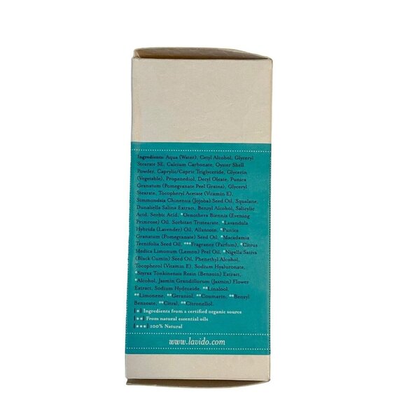 LAVIDO 2 in 1 Purifying Facial Mask & Exfoliator Pomegranate & Lemon 1.69oz/50mL - Picture 5 of 7